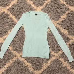 Express mint green sweater